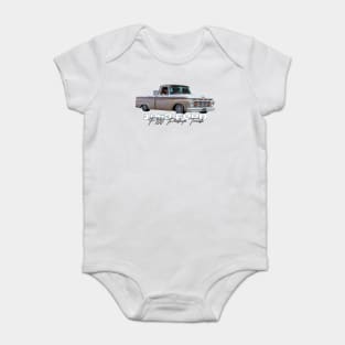 1963 Ford F100 Pickup Truck Baby Bodysuit